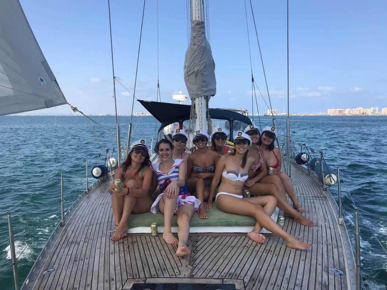 alquiler barco despedida soltera