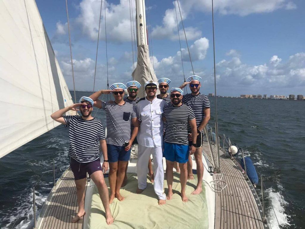 despedida de soltero en barco