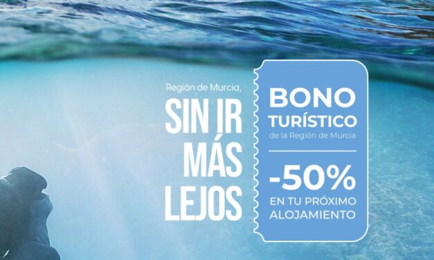 Bono turístico Murcia – Disfruta de un 50% dto. en tu próximo viaje